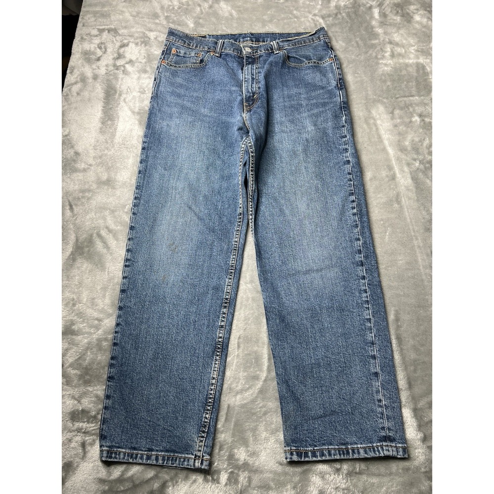 Levi's‎ Jeans Men Size 36x29 Relaxed Fit Blue Denim 550 Denim